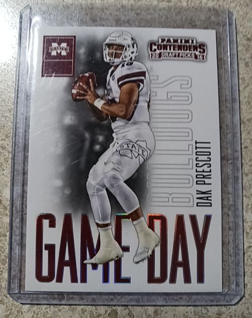 2016 Panini Contenders Draft Picks #25 Dak Prescott Game Day — front
