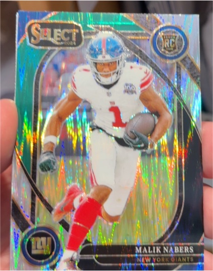 2024 Panini Select #220 Malik Nabers — front