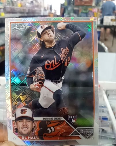 2023 Topps Chrome #10 DL Hall — front