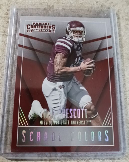 2016 Panini Contenders Draft Picks #16 Dak Prescott — front