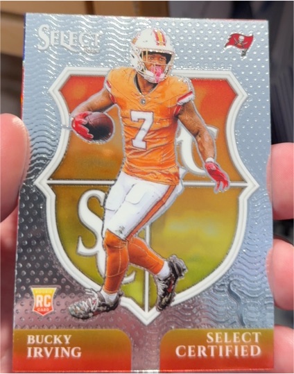 2024 Panini Select #21 Bucky Irving — front