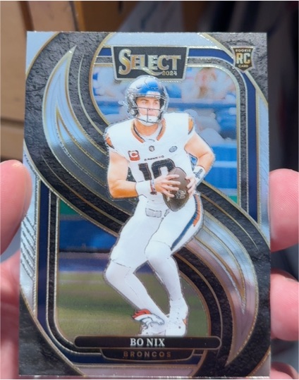 2024 Panini Select Premier Level #117 Bo Nix — front