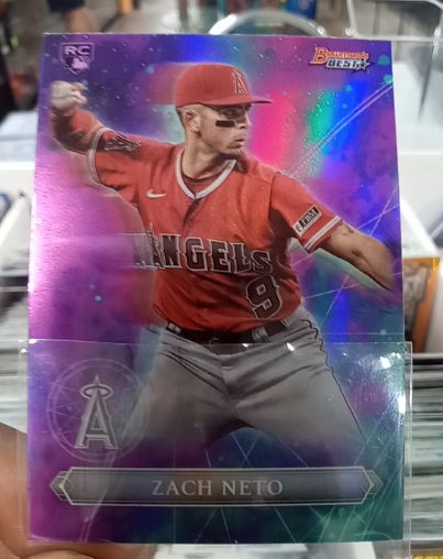 2023 Bowman's Best #AP-1 Zach Neto Astral Projections Rookie — front