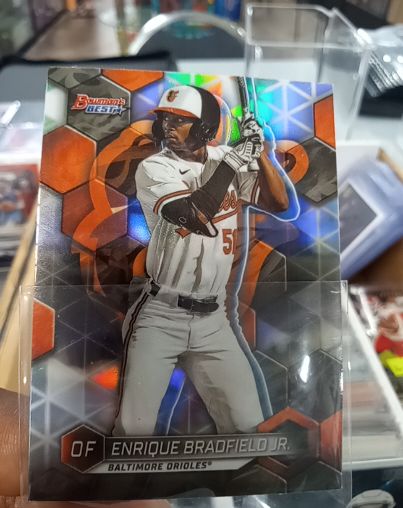 2023 Bowman's Best #TP-15 Enrique Bradfield Jr. — front