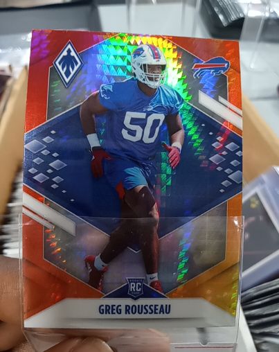2021 Panini Phoenix #155 Greg Rousseau — front