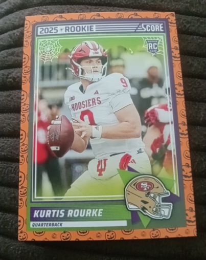 2025 Panini Score A Treat #82 Kurtis Rourke — front