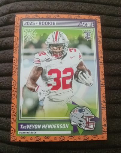 2025 Panini Score A Treat #59 TreVeyon Henderson — front
