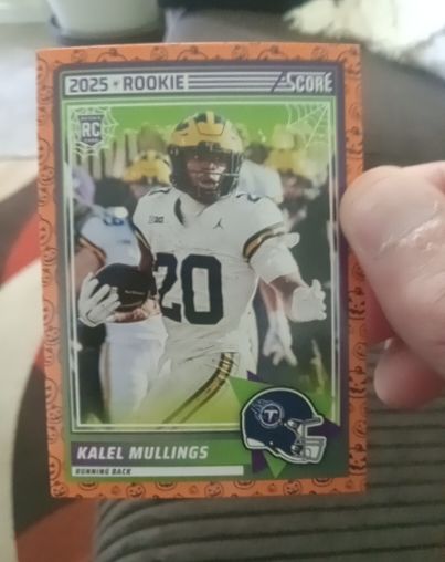 2025 Panini Score A Treat #62 Kalel Mullings — front