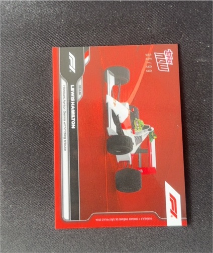2024 Topps Now Formula 1 #68 Lewis Hamilton — front