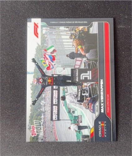 2024 Topps Now Formula 1 #72 Max Verstappen — front