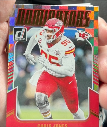 2024 Donruss #12 Chris Jones Dominators — front