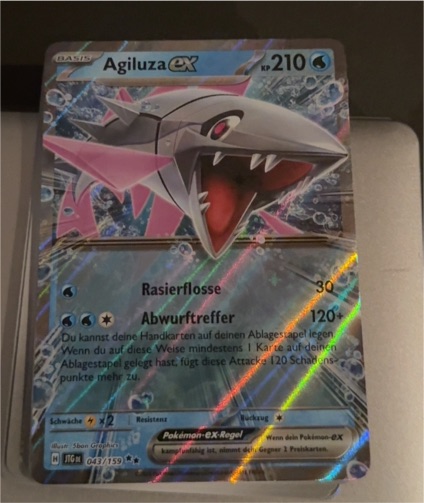 2025 Pokémon TCG Journey Together #043 Agiluza ex — front