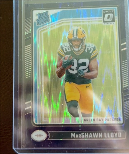 2024 Panini Donruss Optic #374 Marshawn Lloyd — front