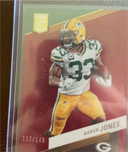 2023 Panini Donruss Elite #3 Aaron Jones — front