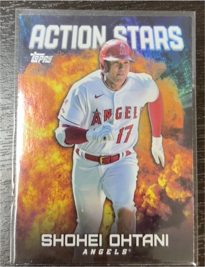 2023 Topps Update #AS-4 Shohei Ohtani Action Stars — front
