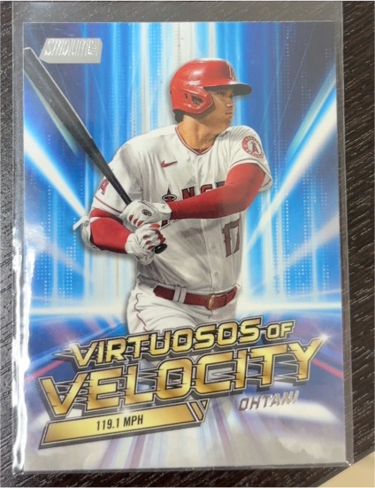 2023 Topps Stadium Club #VV-2 Shohei Ohtani Virtuosos of Velocity — front