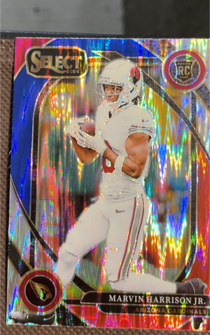 2024 Panini Select #28 Marvin Harrison Jr. — front