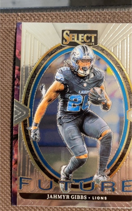 2024 Panini Select #13 Jahmyr Gibbs Select Future — front
