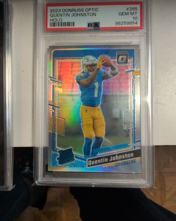 2023 Donruss Optic #265 Quentin Johnston — front
