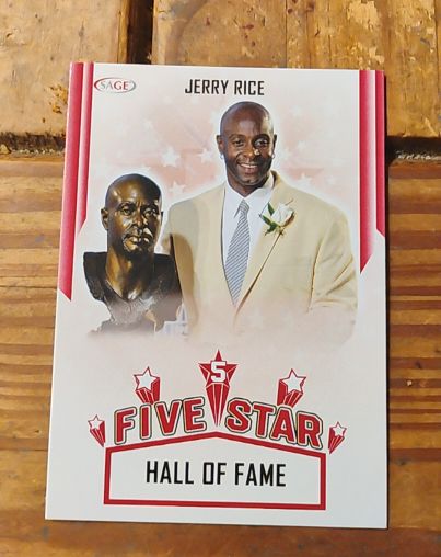 2023 SAGE Five Star #FS-5 Jerry Rice — front
