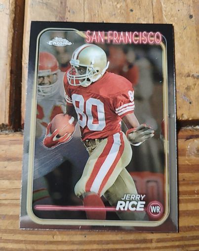 2024 Topps Chrome #176 Jerry Rice — front