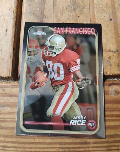 2024 Topps Chrome #176 Jerry Rice — front