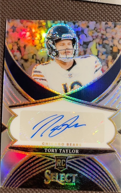 2024 Panini Select #Tory Taylor Rookie Card — front