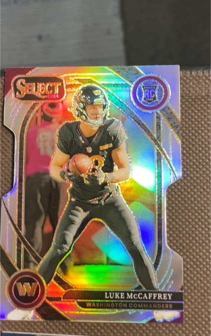 2024 Panini Select #279 Luke McCaffrey — front