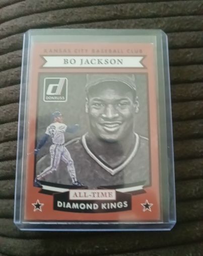 2015 Donruss All-Time Diamond Kings #28 Bo Jackson — front