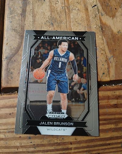 2024 Panini Prizm Draft Picks All-American #7 Jalen Brunson — front