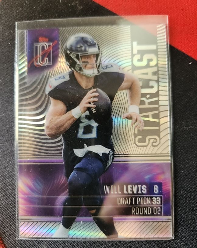 2024 Topps Signature Class #SC-4 Will Levis Starcast — front