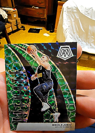 2023-24 Panini Mosaic #5 Nikola Jokic — front