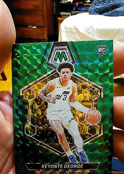 2023-24 Panini Mosaic #222 Keyonte George — front