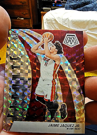 2023-24 Panini Mosaic #21 Jaime Jaquez Jr. Elevate — front