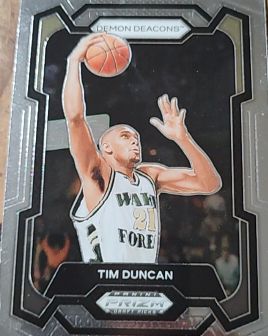 2024 Panini Prizm Draft Picks #63 Tim Duncan — front