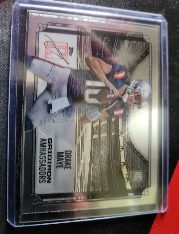 2024 Topps Signature Class Gridiron Ambassadors #GA-3 Drake Maye — front