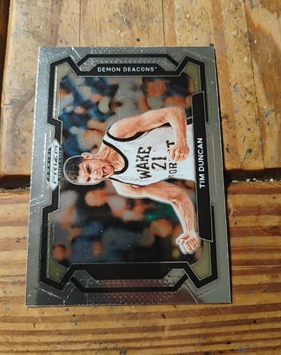2024 Panini Prizm Draft Picks #63b Tim Duncan — front