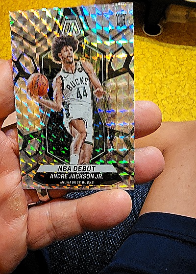 2023-24 Panini Mosaic NBA Debut #259 Andre Jackson Jr. — front