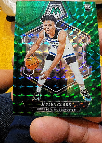 2023-24 Panini Mosaic #194 Jaylen Clark — front