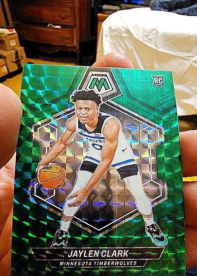 2023-24 Panini Mosaic #RC Jaylen Clark — front