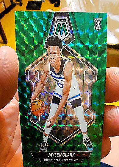 2022-23 Panini Mosaic #129 Jaylen Clark — front