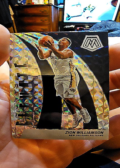 2023-24 Panini Mosaic Elevate #8 Zion Williamson — front
