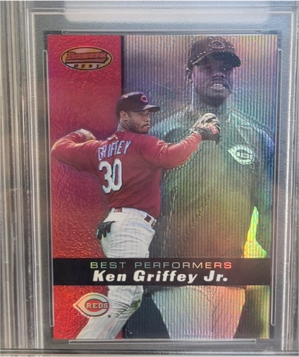 2000 Bowman's Best #100 Ken Griffey Jr. — front