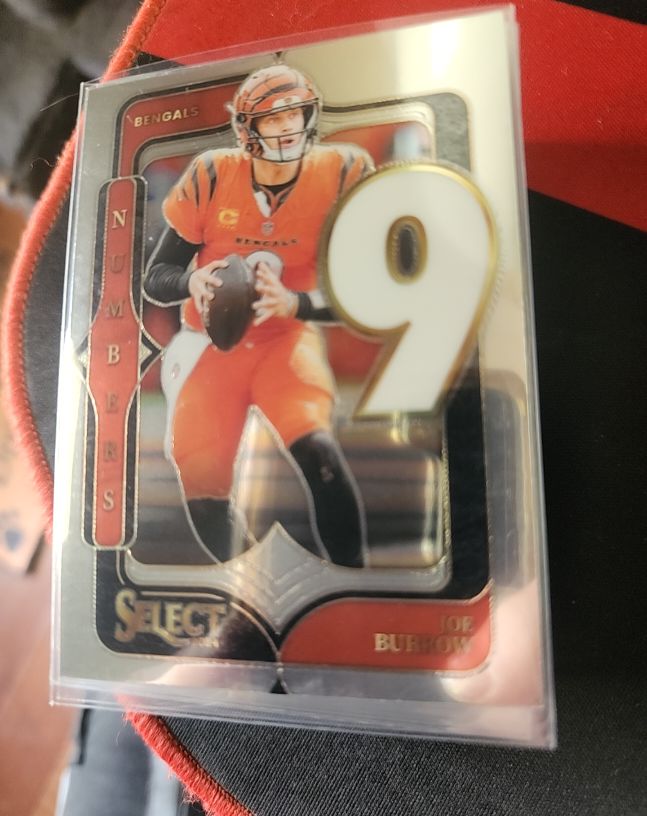 2024 Panini Select - Select Numbers Joe Burrow #15 — front