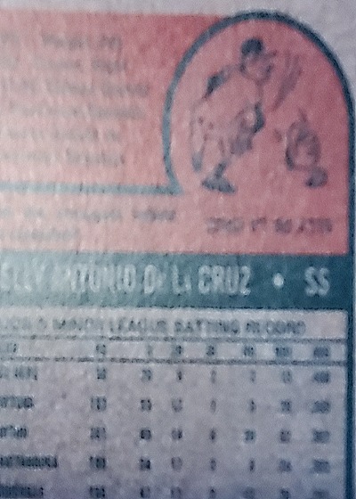 2023 Topps Archives #183 Elly De La Cruz — back