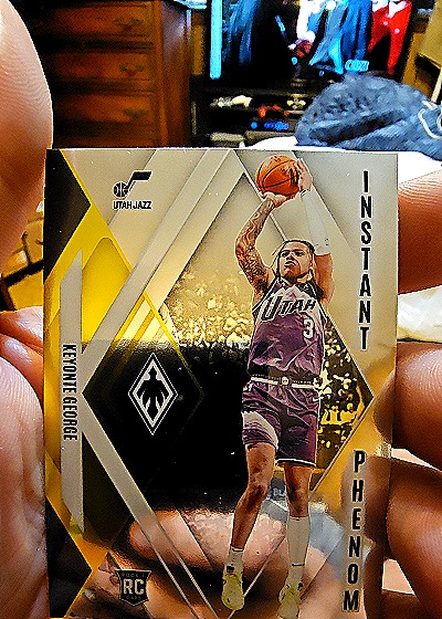 2023-24 Panini Phoenix Instant Phenom #5 Keyonte George — front