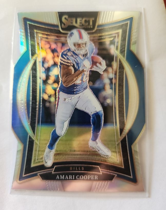 2024 Panini Select Silver Die Cut #5 Amari Cooper — front