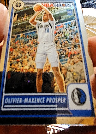 2023-24 Panini NBA Hoops Premium Stock #103 Olivier-Maxence Prosper — front