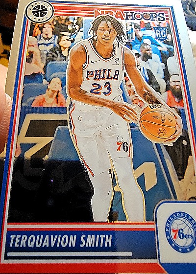 2023-24 Panini NBA Hoops Premium Stock #50 Terquavion Smith — front