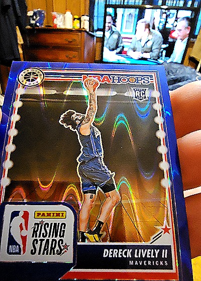 2023-24 Panini NBA Hoops Premium Stock #291 Dereck Lively II — front